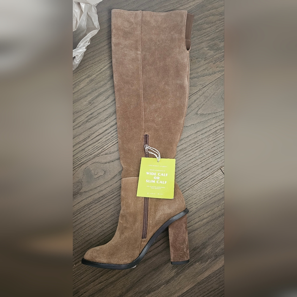 Gianni Bini barrine NWT over the knee boots Suede size 6 - Picture 3 of 7